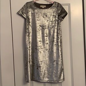 Tucker + Tate girls silver dress
